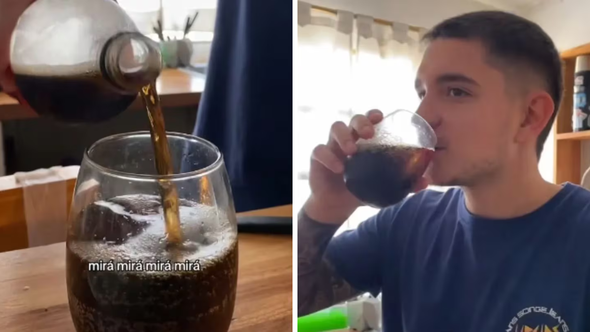 Viral en TikTok: revelaron la forma correcta para guardar una gaseosa en la heladera
