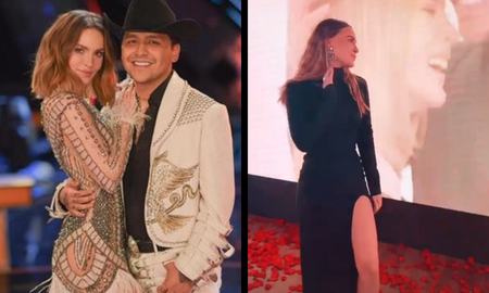Belinda, la cantante de Muriendo Lento, se conmovió con el panorámico obsequio que le dio su prometido, Christian Nodal. Belinda, la cantante de Muriendo Lento, se conmovió con el panorámico obsequio que le dio su prometido, Christian Nodal.