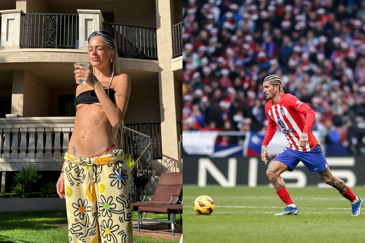 La ex pareja compartiendo el mismo look de trenzas y pelo rubio. La ex pareja compartiendo el mismo look de trenzas y pelo rubio.