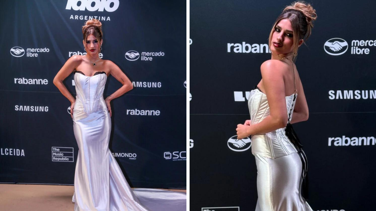 Julieta Poggio posó para las cámaras con un look elegante. Julieta Poggio posó para las cámaras con un look elegante.