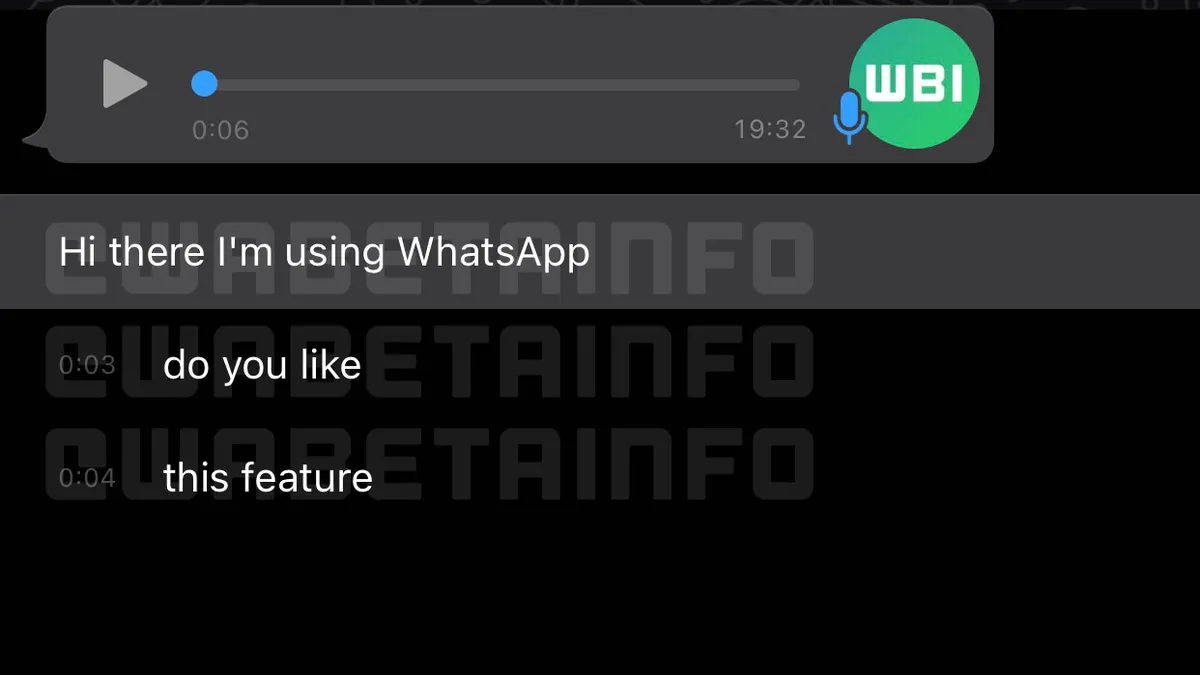 Whatsapp Está Desarrollando Una Nueva Función Que Permitirá Transcribir Audios Y Convertirlos En 8604