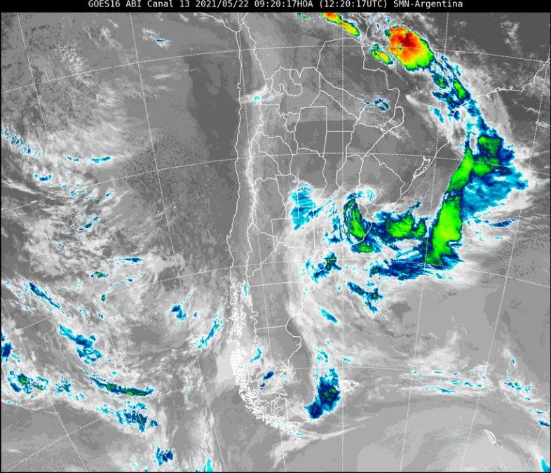 Imagen satelital.