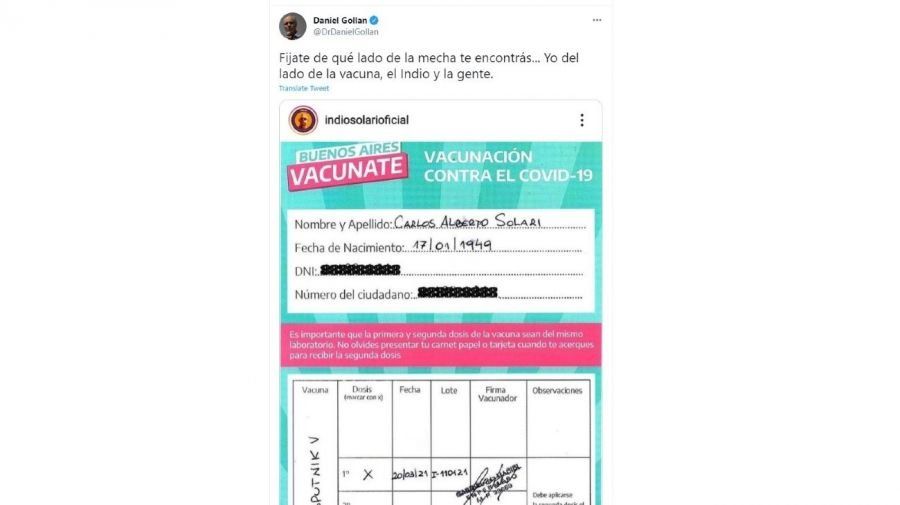 Los mensajes entre Nancy Dupláa y Luis Novaresio