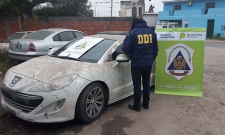 hallan un coche utilizado por ?los monos? hallan un coche utilizado por ?los monos?