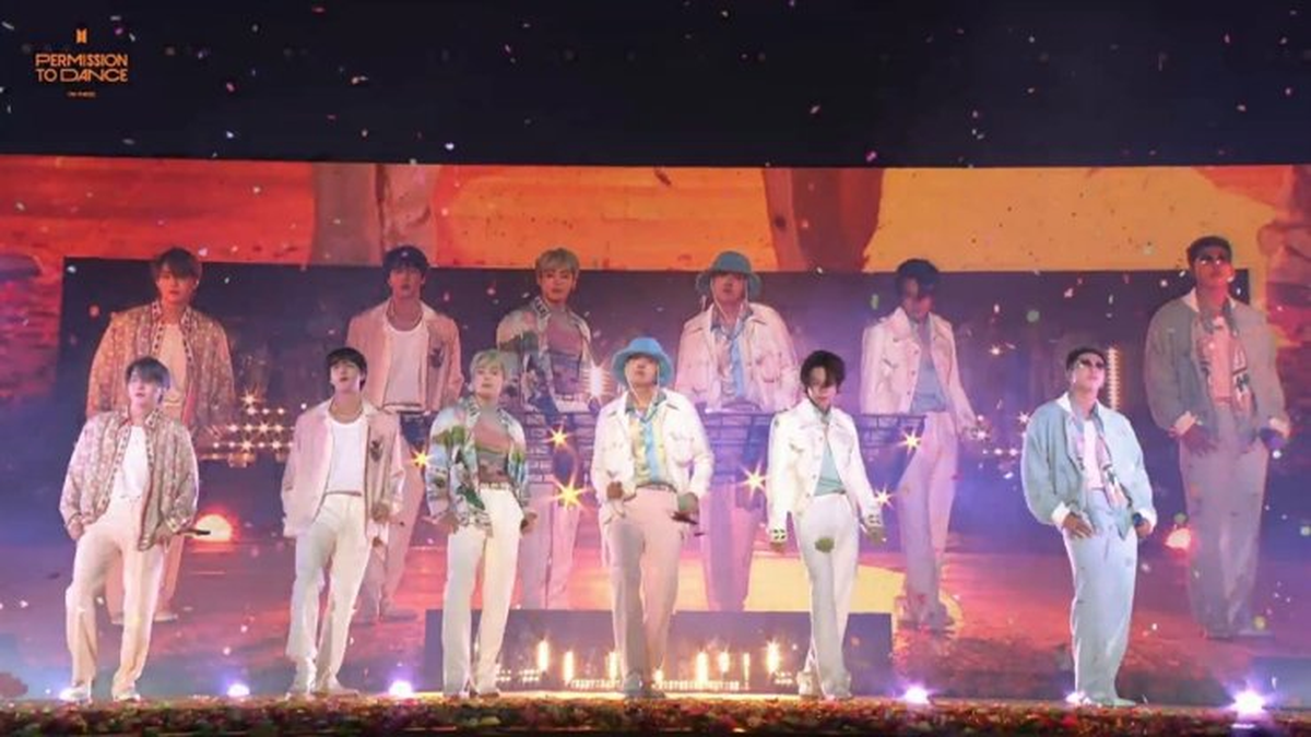 C&oacute;mo fue "Permission To Dance On Stage" de BTS.