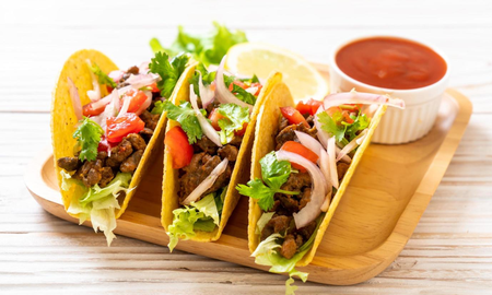 Tacos de carne y verduras: la receta sencilla y económica para preparar cuando quieras Tacos de carne y verduras: la receta sencilla y económica para preparar cuando quieras