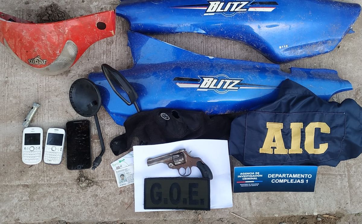 Las motos eran desguazada y sus partes ser insertadas en el mercado negro.