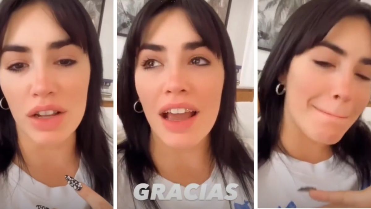 Lali Espósito se mostró emocionada y agradeció a sus seguidores por el momento que está viviendo