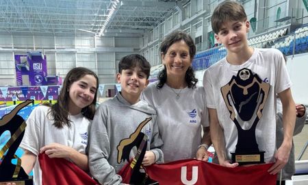 Martina Pietroni, Iriarte Altamirano y Enzo Luque Martina Pietroni, Iriarte Altamirano y Enzo Luque