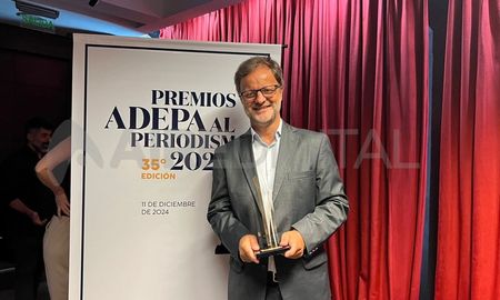 Adepa entregó a José Curiotto el premio nacional de periodismo en la categoría Libertad de Prensa. Adepa entregó a José Curiotto el premio nacional de periodismo en la categoría Libertad de Prensa.