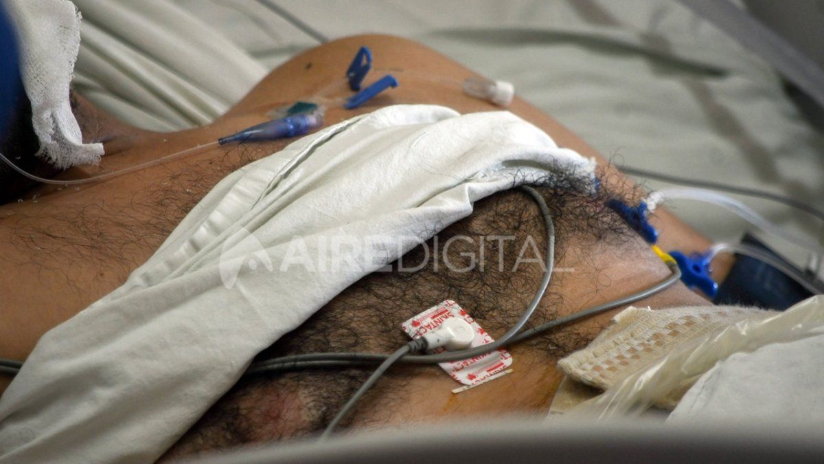 En el Hospital Central de Reconquista hay 41 pacientes internados, 13 en estado crítico.