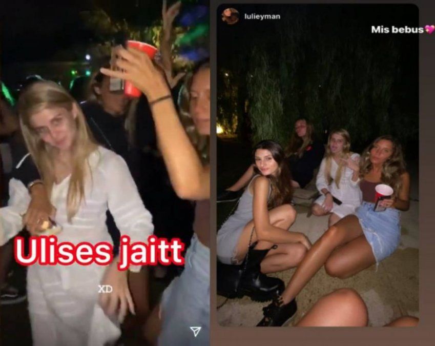 Lola Latorre en una fiesta clandestina