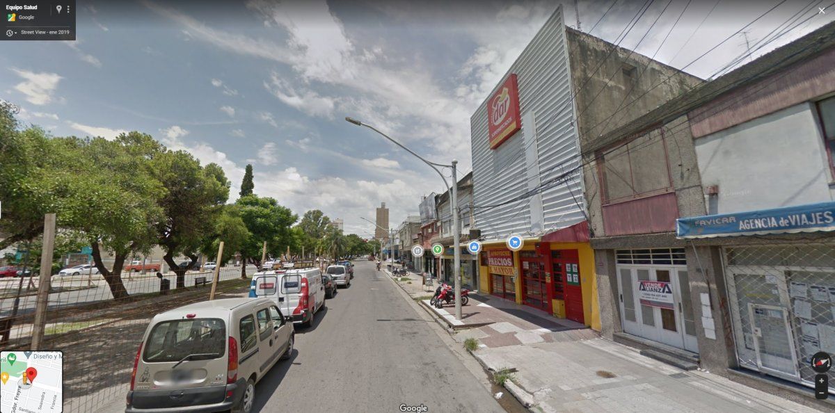 La sucursal del supermercado Dar asaltada por simpatizantes de Rosario Central.