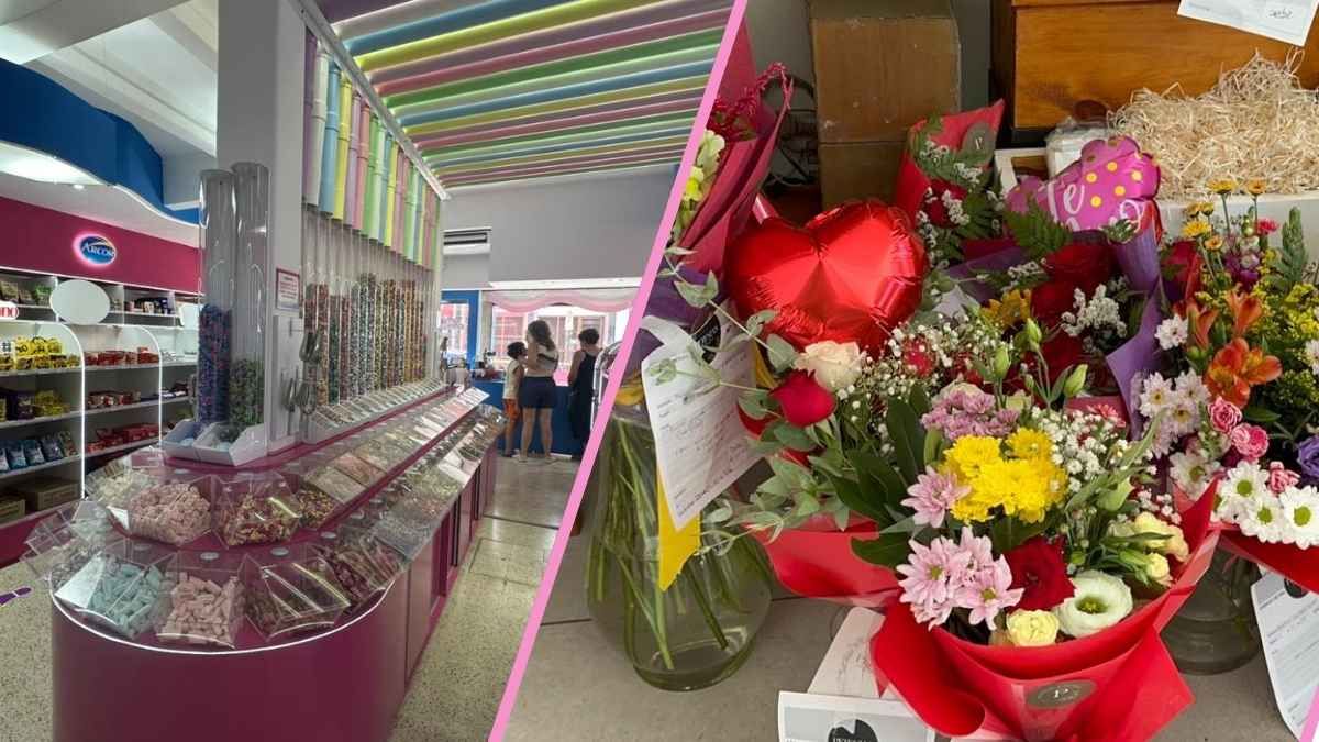 Flores y golosinas: las propuestas locales que conquistan a todas las generaciones para festejar San Valentín.&nbsp;