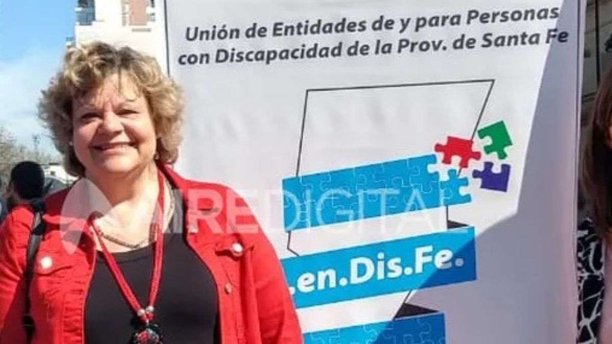 Gabriela Ortolochipi, presidenta de Unión de Entidades de y para personas con discapacidad de Santa Fe. Gabriela Ortolochipi, presidenta de Unión de Entidades de y para personas con discapacidad de Santa Fe.