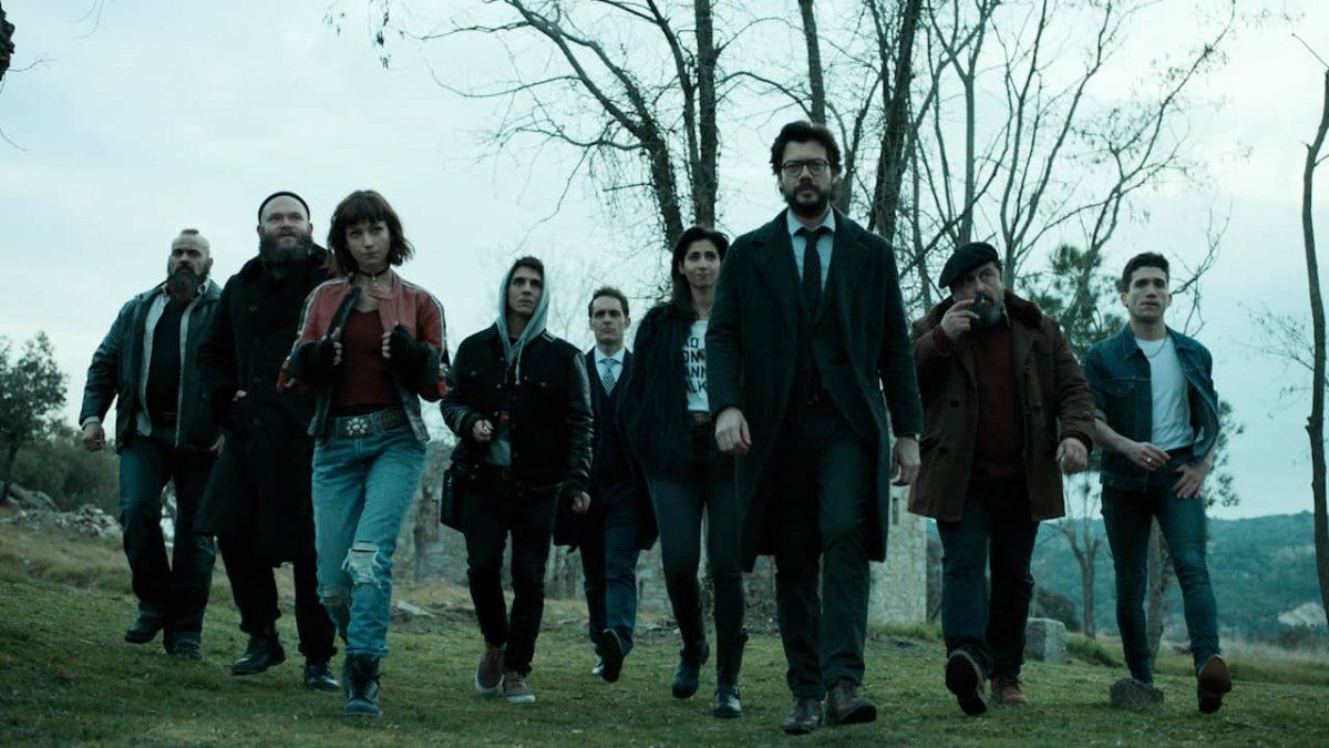 La casa de papel escena final temporada 3