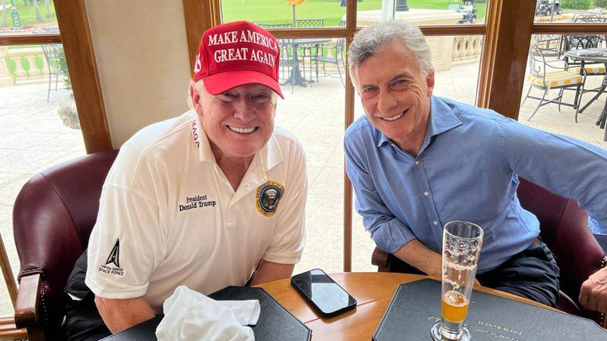 Hoy compartí un almuerzo con Donald Trump