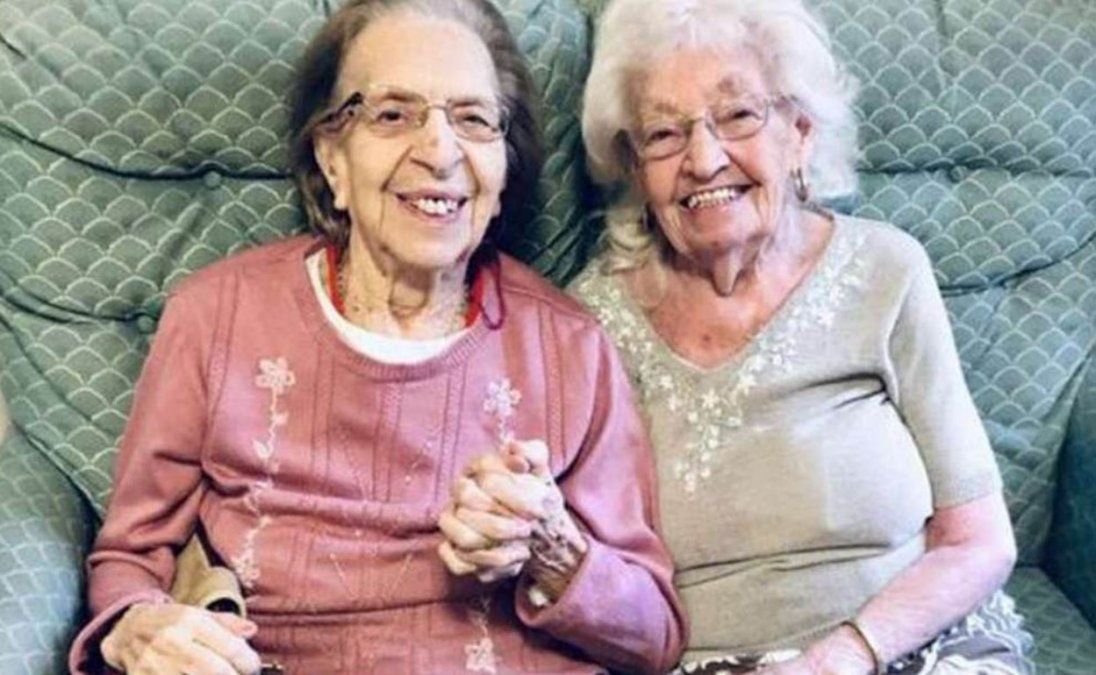 Son amigas desde hace 78 años y se mudaron juntas a un geriátrico