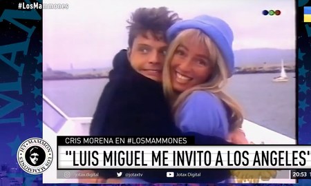 Cris Morena y Luis Miguel tuvieorn un encuentro cuando la productora viajó a entrevistarlo. Cris Morena y Luis Miguel tuvieorn un encuentro cuando la productora viajó a entrevistarlo.