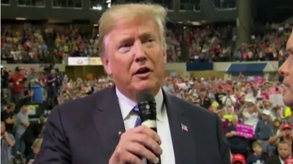 Polémica entrevista concedida por Donald Trump