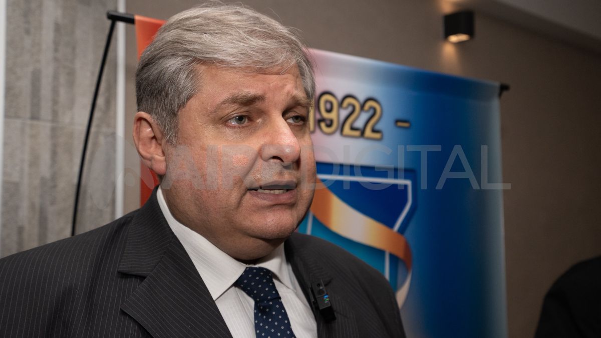 El presidente de la Confederación Argentina de Mutuales, Alejandro Russo.