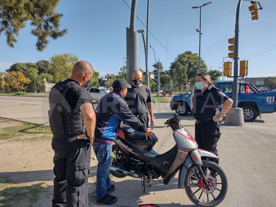 La moto la robaron el 7 de abril. Dos días después
