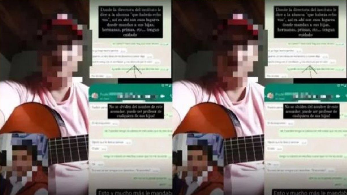 Los desubicados mensajes que un profesor le mandó a una alumna menor de edad: Seamos amigos con derechos