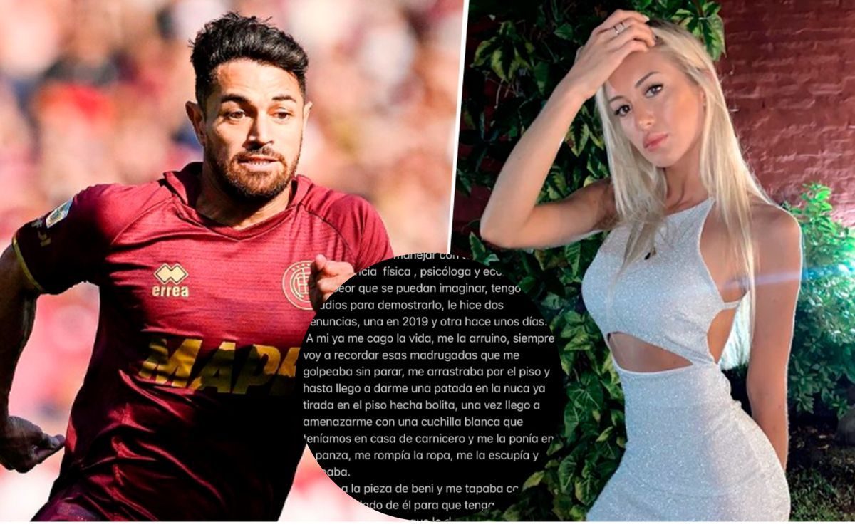 Lautaro Acosta fue denunciado por violencia de género por su pareja.