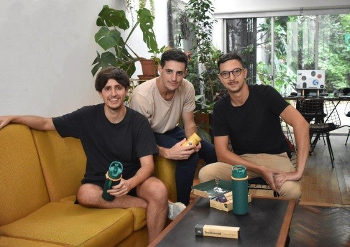 Marcos Stubrin (28), Agustín Favre (25) y Salvador Fernández (28)