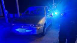 El conductor fue interceptado por la policía en la zona norte de Santa Fe.