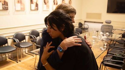 Patricia Bullrich recibió en el Senado de la Nación a la familia de Jeremías Monzón