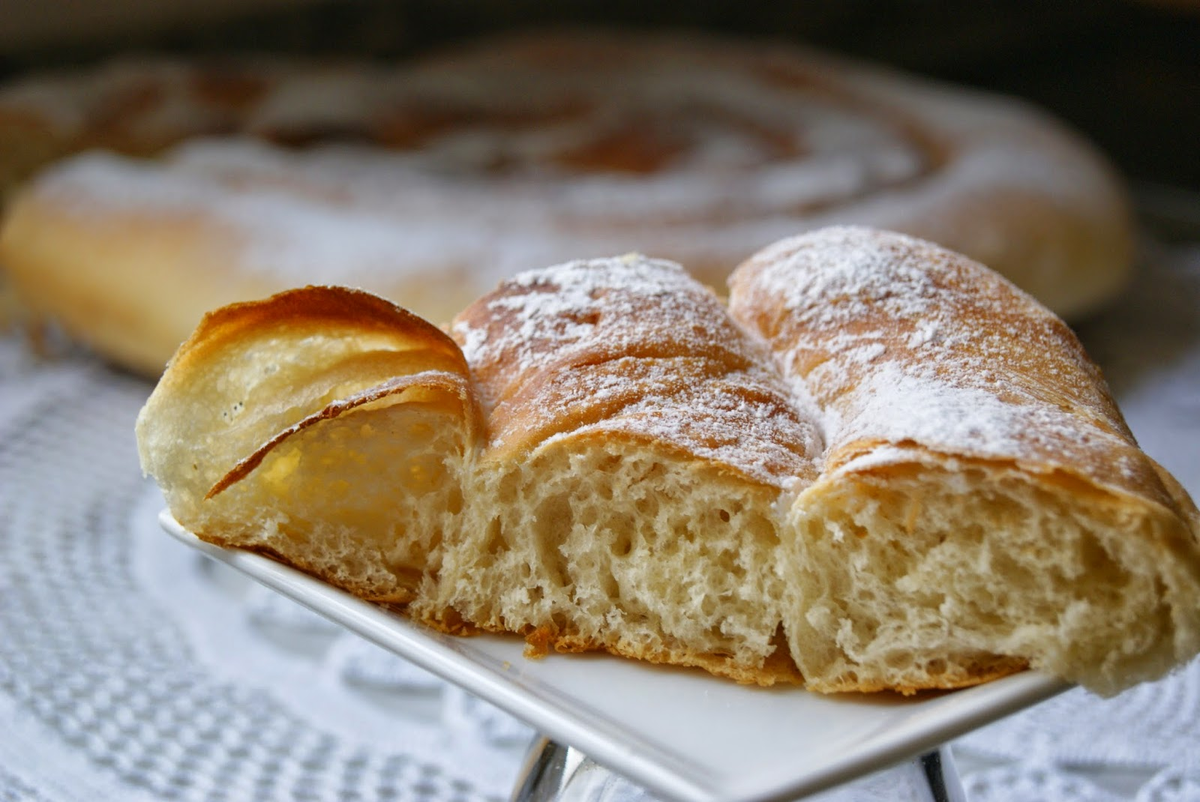 Ensaimada española. Ensaimada española.