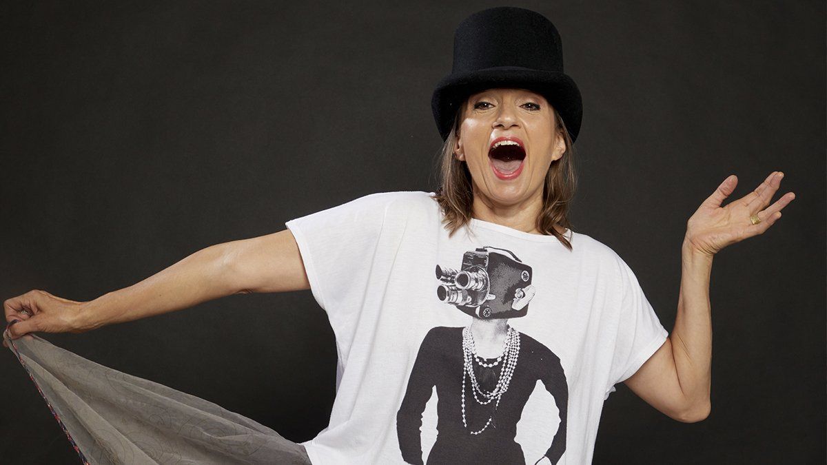 Hilda Lizarazu y Paula Maffía en el Festival de Mujeres y Disidencias