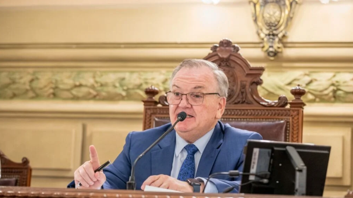 Felipe Michlig,presidente provisional del Senado y senador por el departamento San Cristóbal. Felipe Michlig,presidente provisional del Senado y senador por el departamento San Cristóbal.