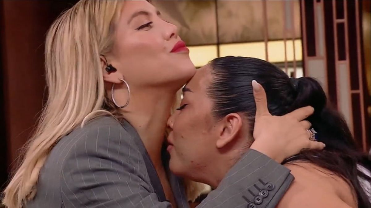 Evelyn Botto ingresó al repechaje de MasterChef Celebrity y protagonizó un momento con Wanda Nara que se volvió viral.