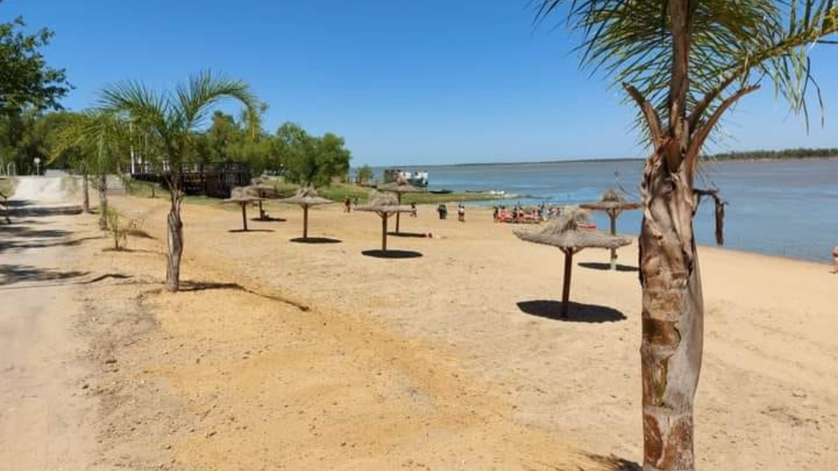 El pequeño pueblo entrerriano con playas solitarias.