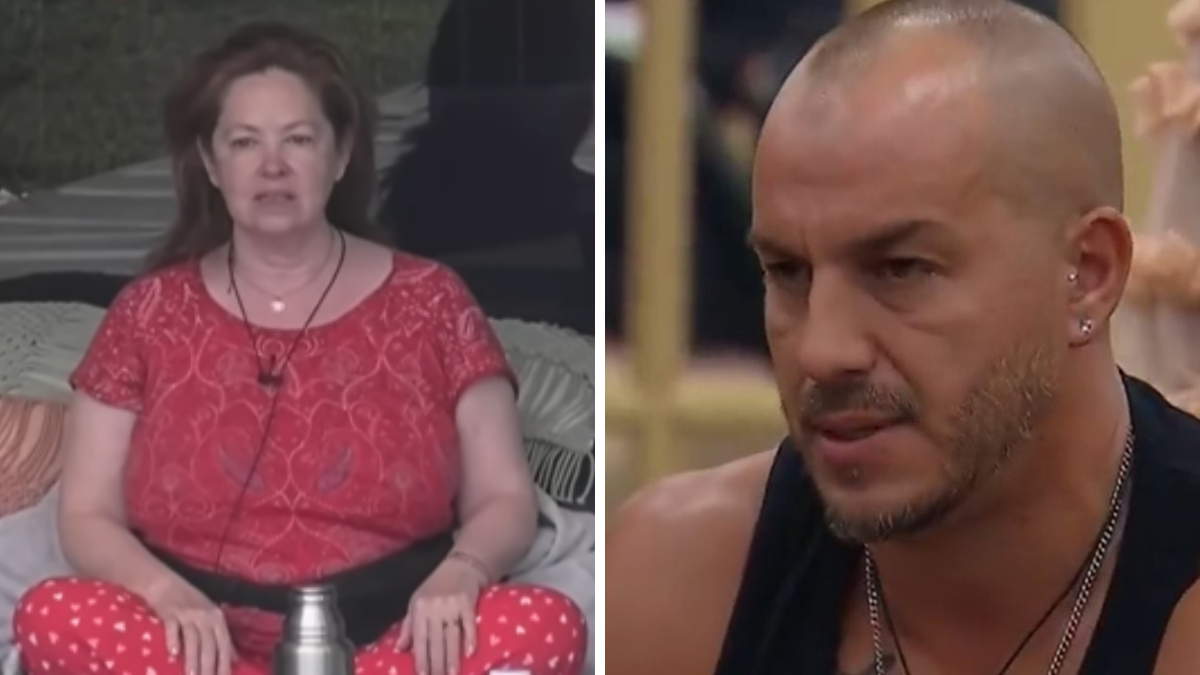 Andrea del Boca enfrentó a Emanuel.