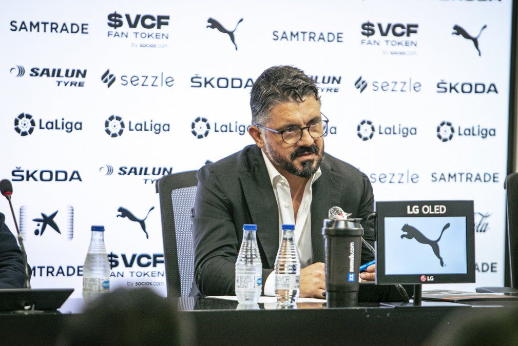 El italiano Gennaro Gattuso es nuevo DT de Valencia de España