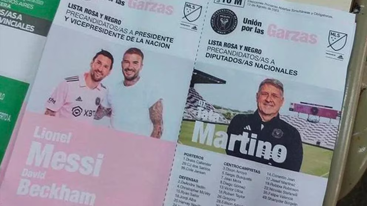 El candidato más inesperado de las Elecciones 2023: Messi presidente