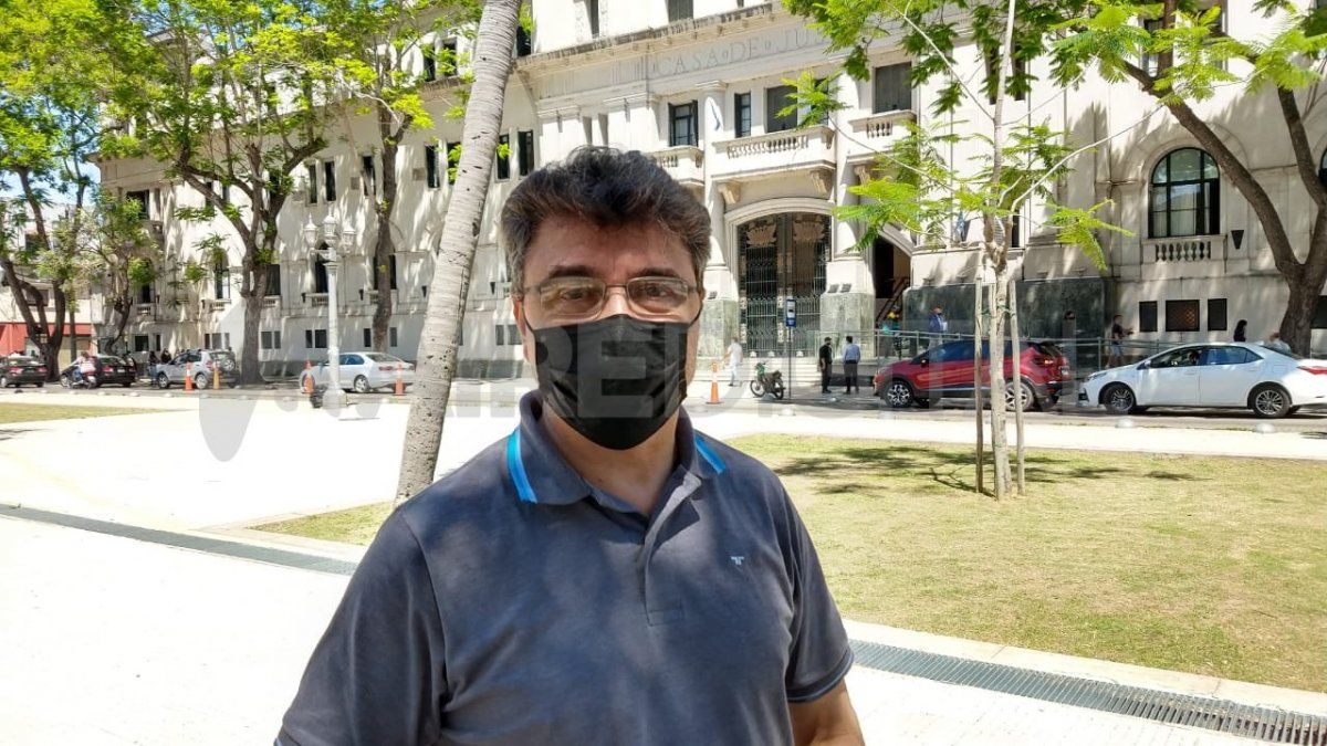 Carlos Monney, integrante de la Agrupación Justicia por Miguel Marchisio.