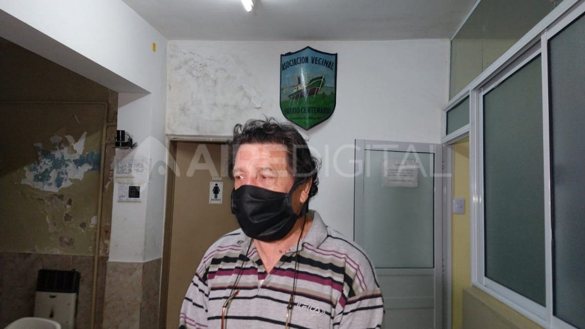 José Cetour - presidente de la vecinal del Fonavi San Jerónimo