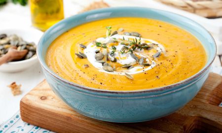 Sopa crema de zapallo. Sopa crema de zapallo.