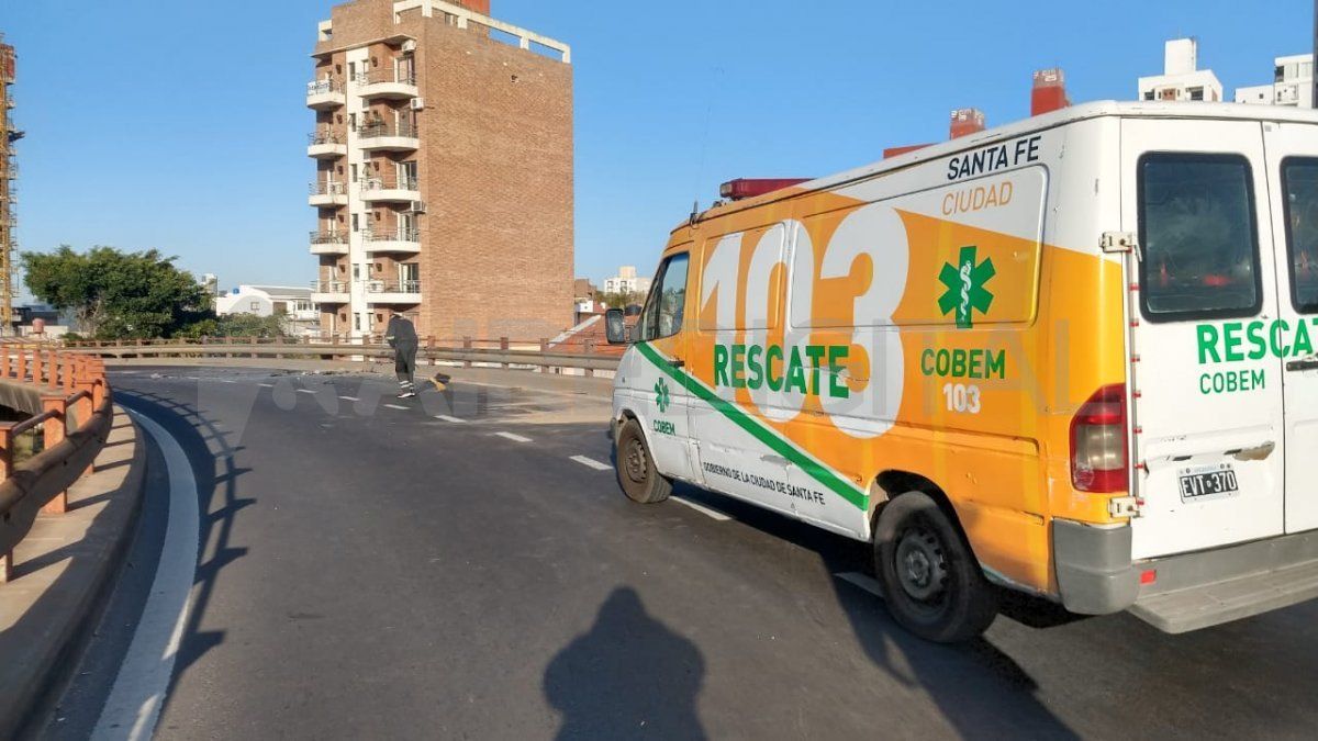 El Cobem realizó trabajos de limpieza para habilitar el tránsito.