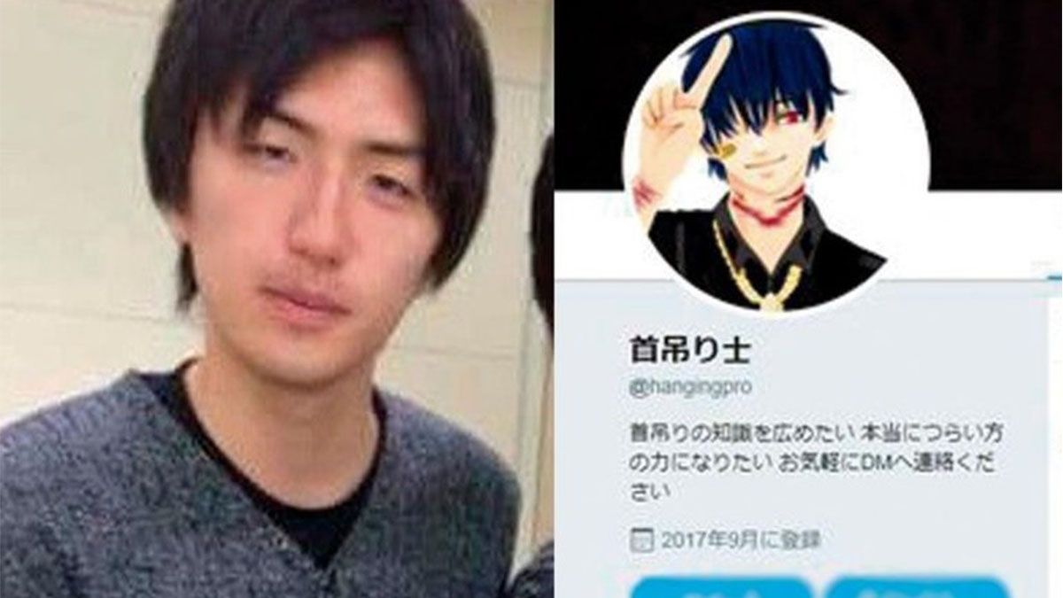 Condenaron a muerte al asesino de Twitter por despedazar a nueve personas en Japón