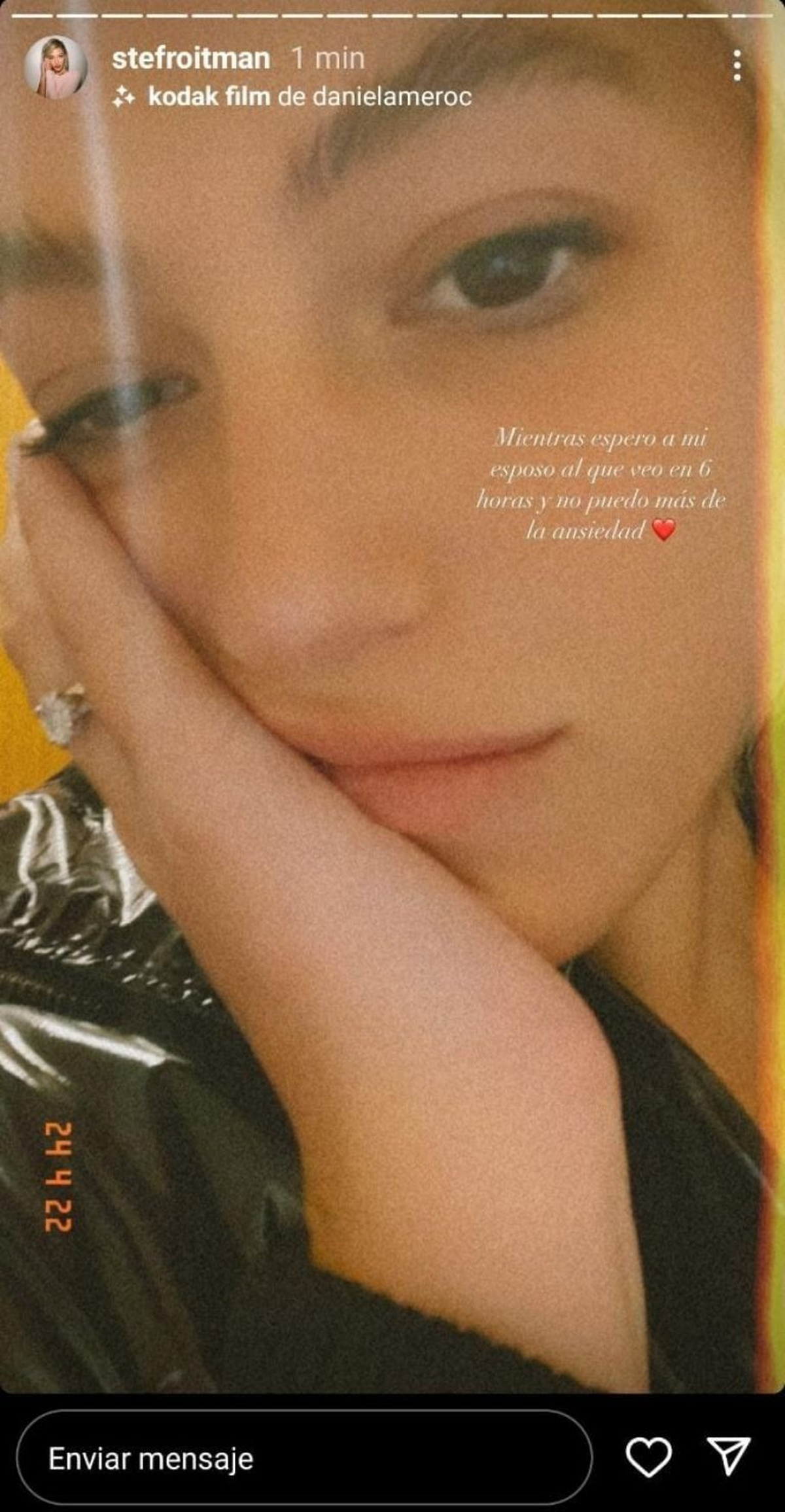 Stefi Roitman y Ricky Montaner se reencontraron en Barcelona.