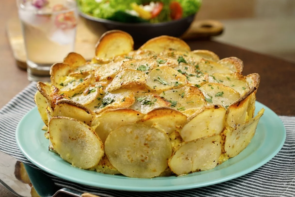 Milhojas de papas en sartén: la receta fácil y rápida para hacer en casa.