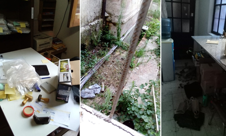 Así quedaron las instalaciones del edificio ubicado detrás del viejo hospital Iturraspe. Así quedaron las instalaciones del edificio ubicado detrás del viejo hospital Iturraspe.