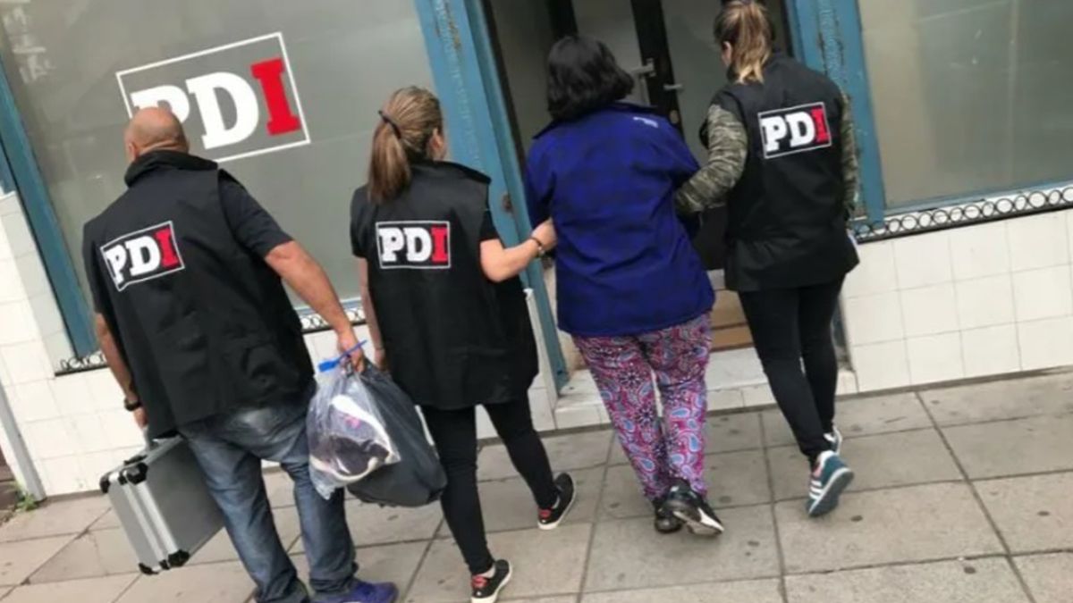 Loseco al ser detenida por el robo a la basílica.