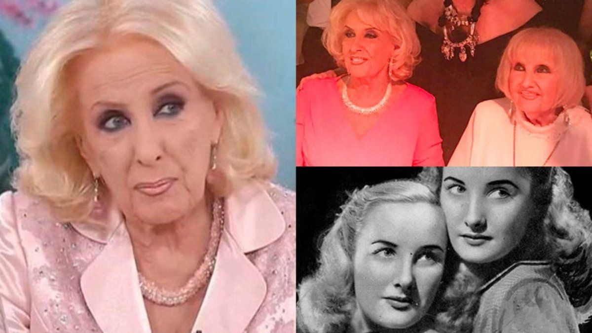 Mirtha Legrand se mostró afligida al recordar el fallecimiento de su hermana.&nbsp;