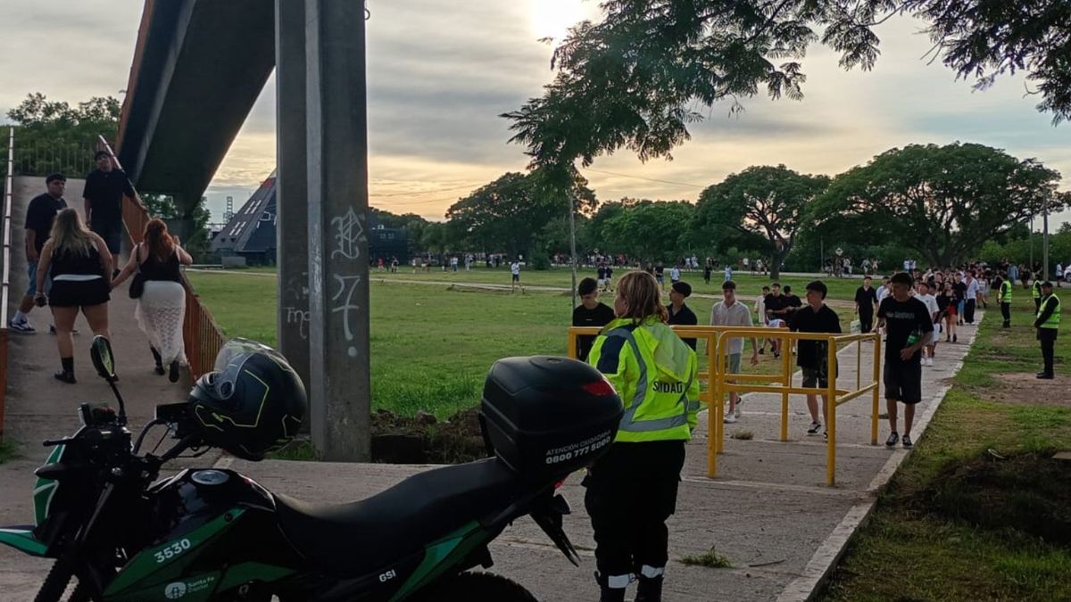 Controles municipales durante la madrugada del 25 de diciembre en distintos puntos de la ciudad.